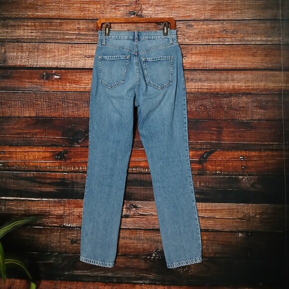 Dynamite Denim Rosie Jeans Size 26 Ultra High Rise Button Fly Slim Leg - Picture 4 of 10